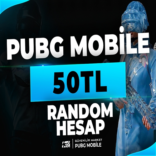  ⭐PUBGM 50TL RANDOM HESAP⭐